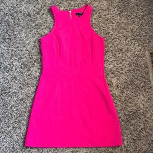 Le Chateau Hot Pink Dress with zipper. Brand new. Never worn. Size XS.